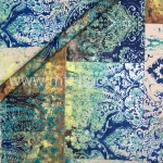 TKANINA OBICIOWA VENEZIA TURKUSOWA