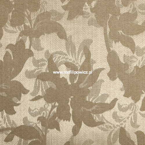 Tkanina meblowa Rapir Kwiaty Brąz (id: 1090)