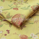 TKANINA OBICIOWA HARYK / PLUM ZŁOTO-BORDOWY