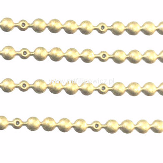 Listwa gwoździ tapicerskich 9,5mm złote (taśma ozdobna) (id: 289)