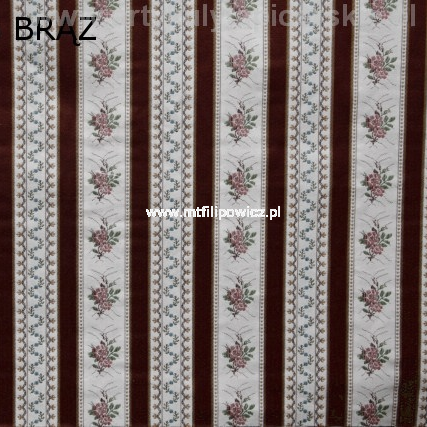  Tkanina obiciowa Belweder kolor brąz