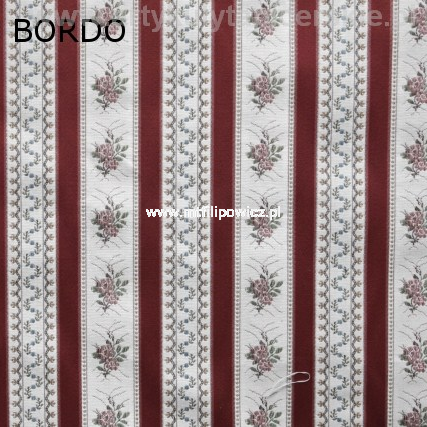 Tkanina obiciowa Belweder kolor bordo