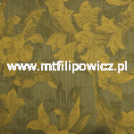 TKANINA OBICIOWA RAPIR KWIATY ZIELEŃ