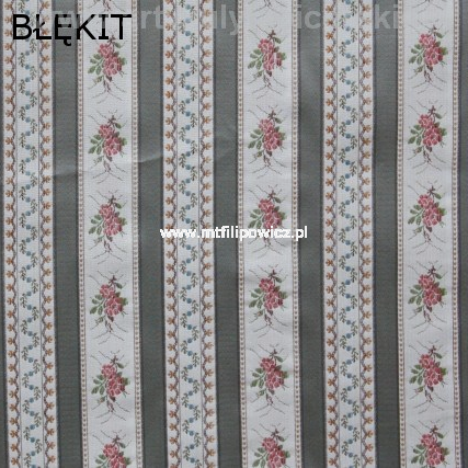 Tkanina obiciowa Belweder kolor popielato błękitny