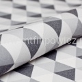 Tkanina obiciowa we wzór geometryczny